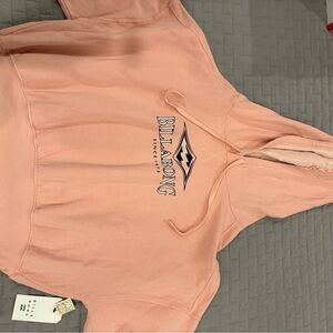 Billabong Peach Hoodie for Women NWT